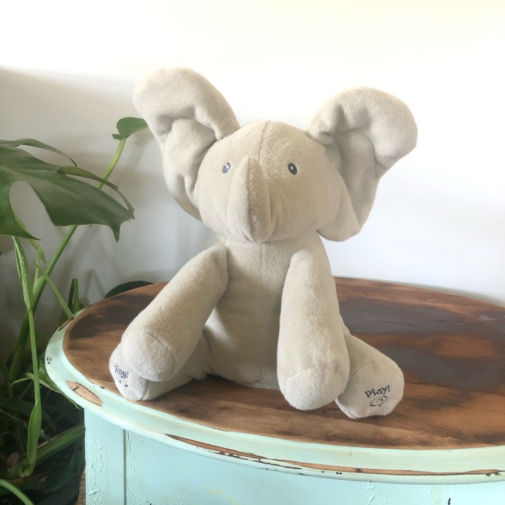 Baby Gund Animated Flappy Peek-a-boo Elephant